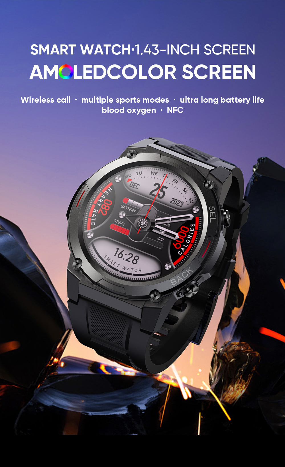 Myotem T21 Smart Watch