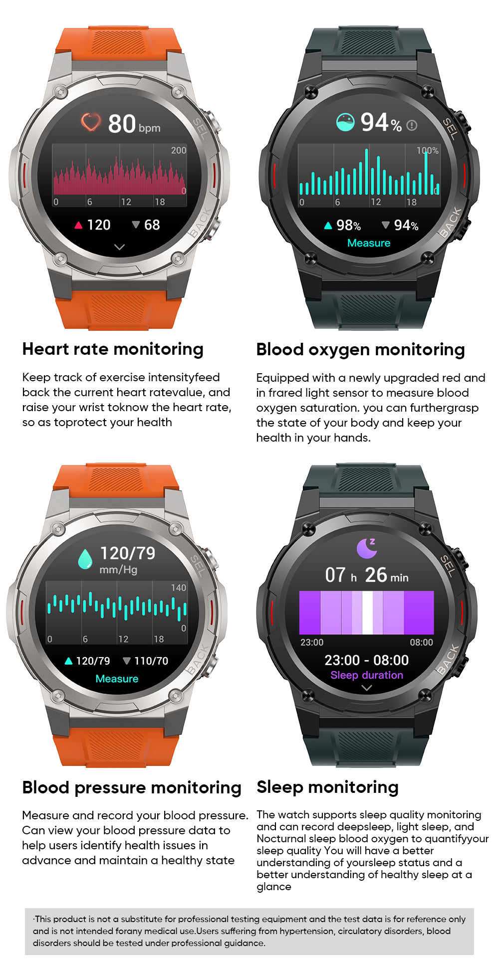 Myotem T21 Smart Watch