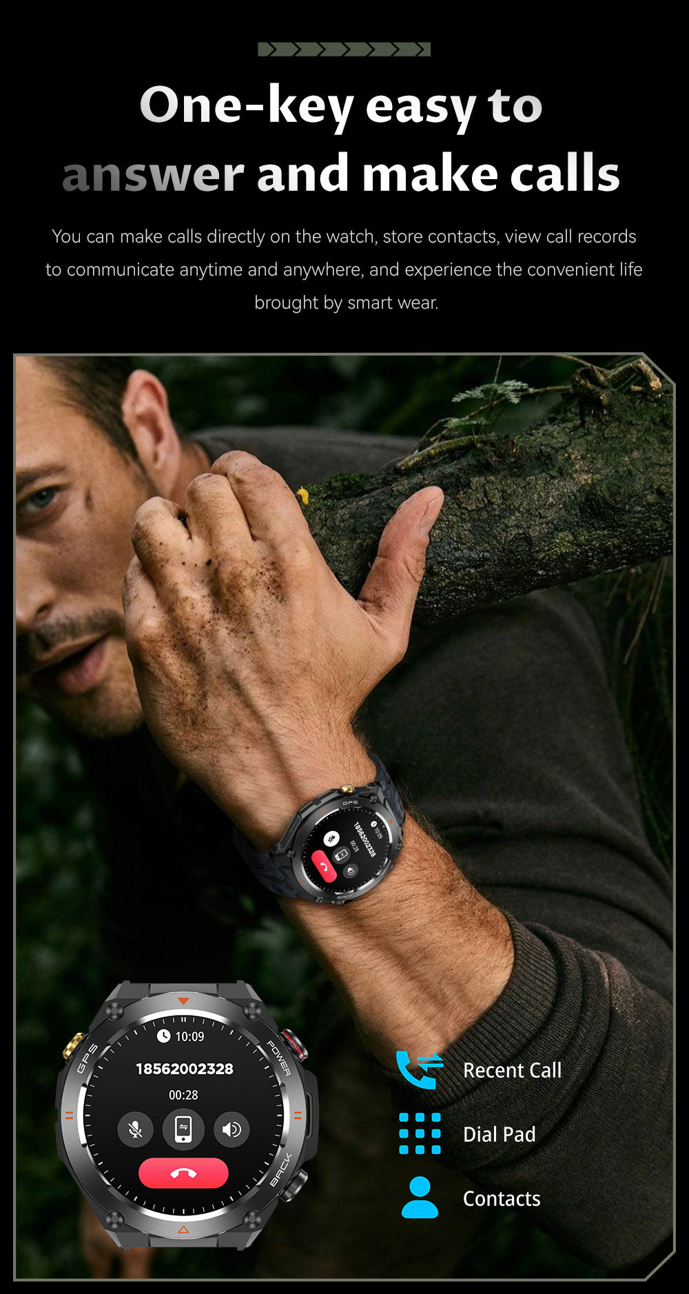 MYOTEM KC82 Smartwatch