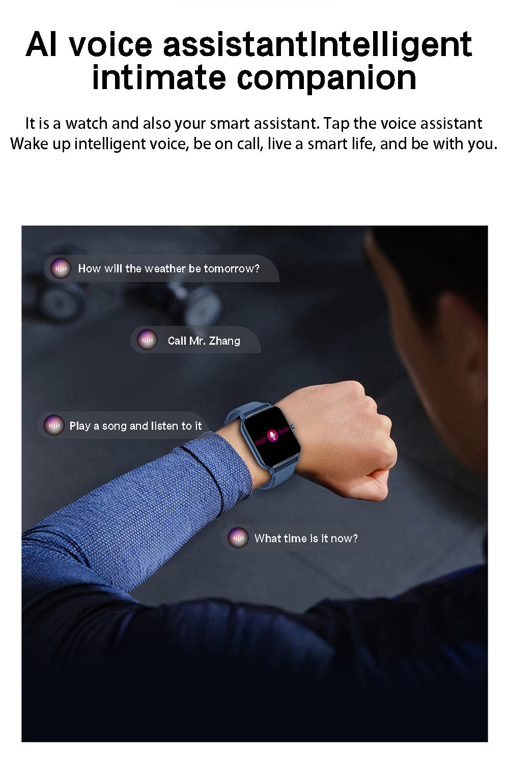 MYOTEM G39 BT call Smartwatch