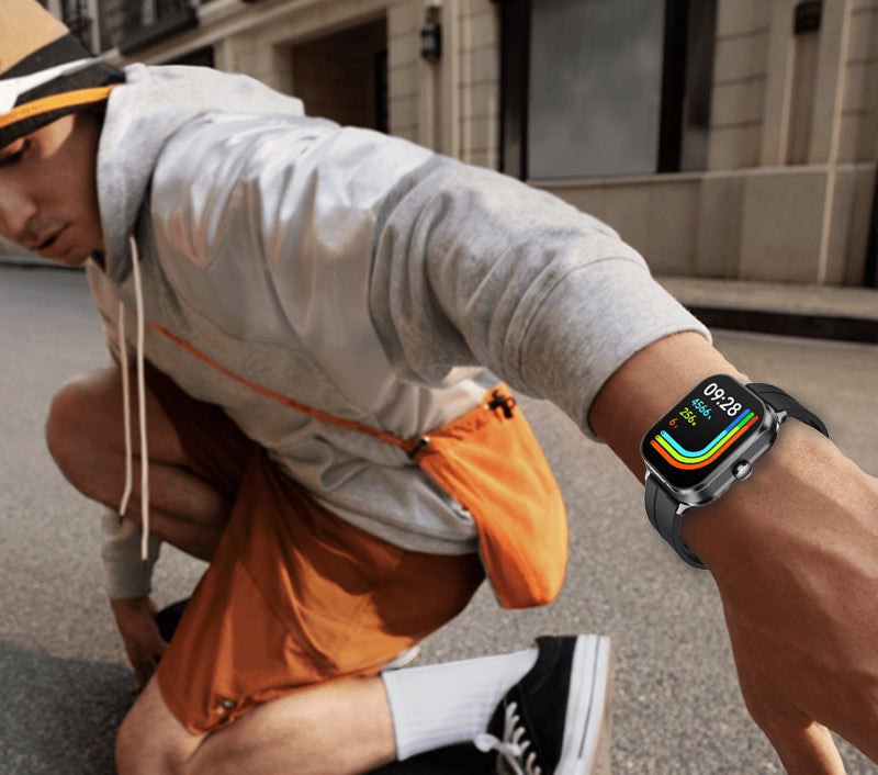 MYOTEM D8 Pro Smartwatch & Bluetooth Earbuds Combo