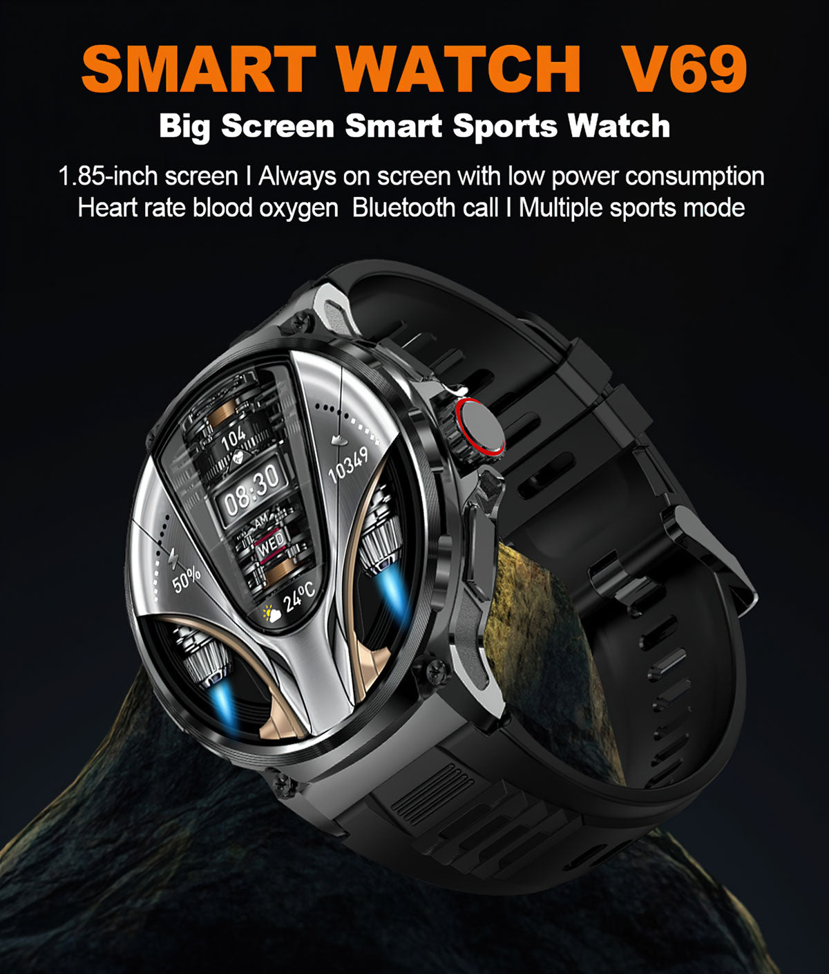 Myotem V69 Smart Watch