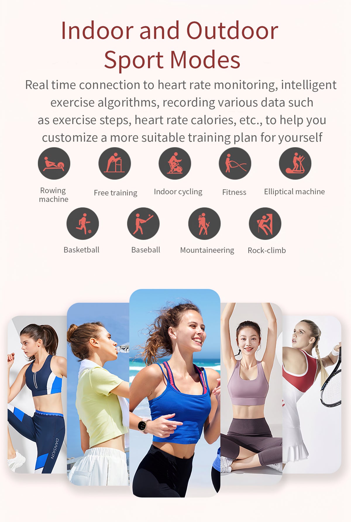 MYOTEM Y11 Women AMOLED Health Fashion Smartwatch
