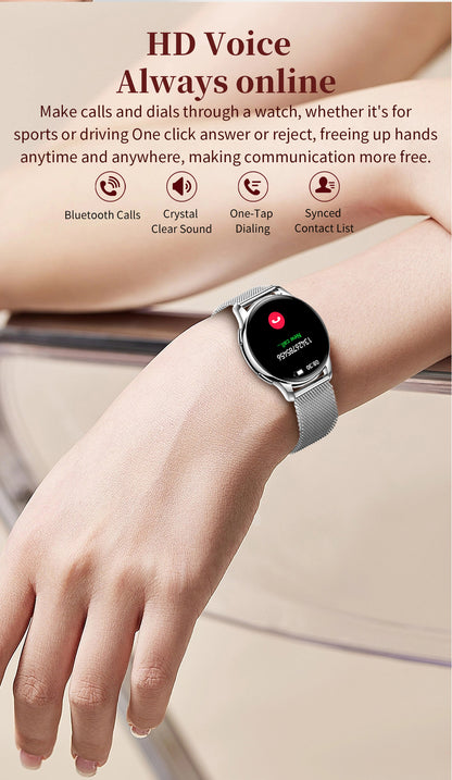 MYOTEM Y11 Women AMOLED Health Fashion Smartwatch