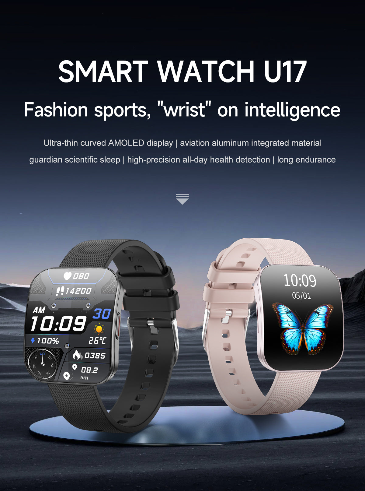 Myotem U17 Smart Watch