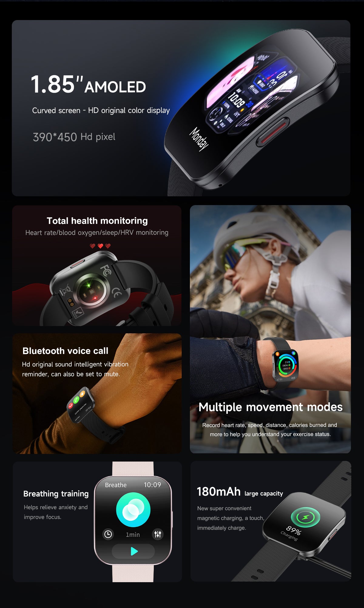 Myotem U17 Smart Watch