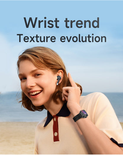 MYOTEM D8 Pro Smartwatch & Bluetooth Earbuds Combo