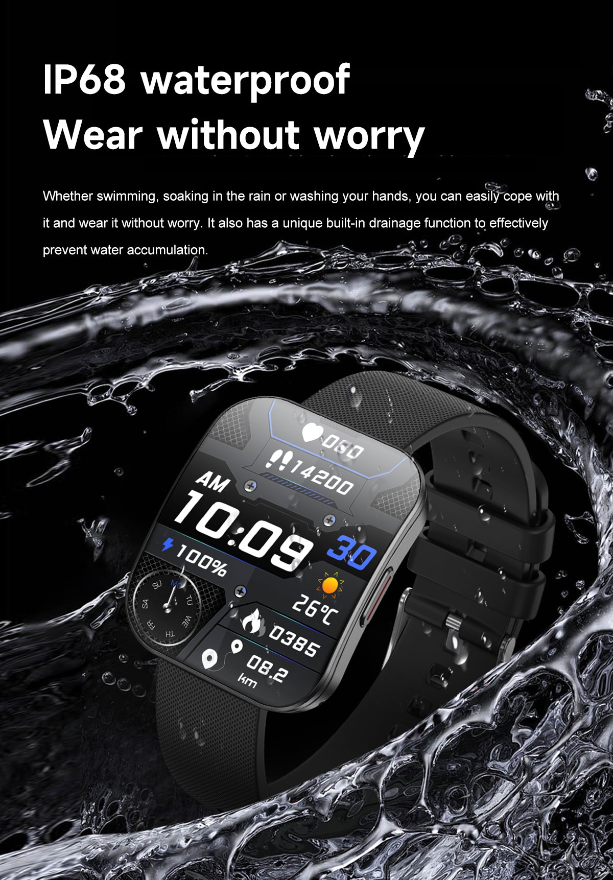 Myotem U17 Smart Watch