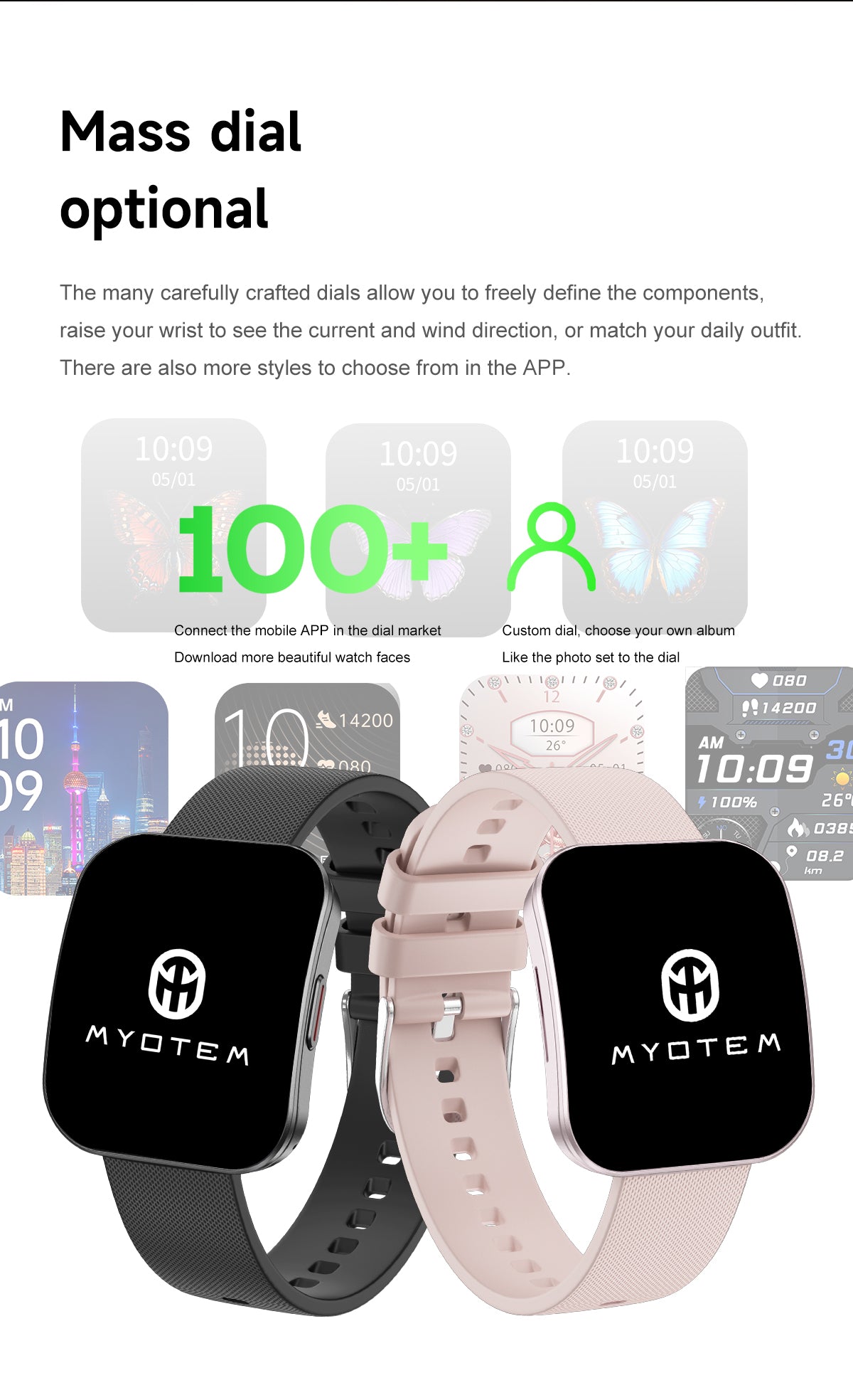 Myotem U17 Smart Watch
